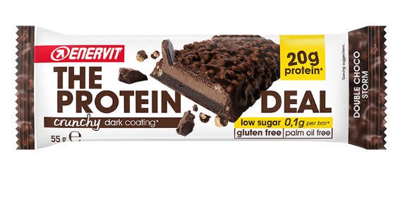 ENERVIT - THE PROTEIN DEAL, BARRETTA PROTEICA Double Choco